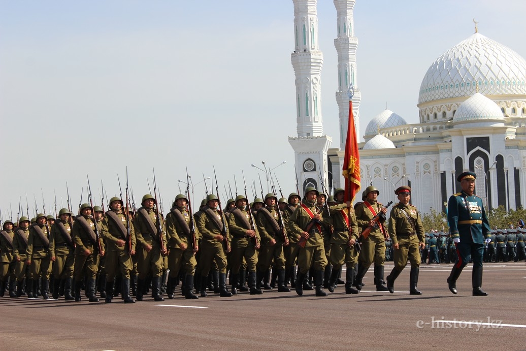 военный парад астана