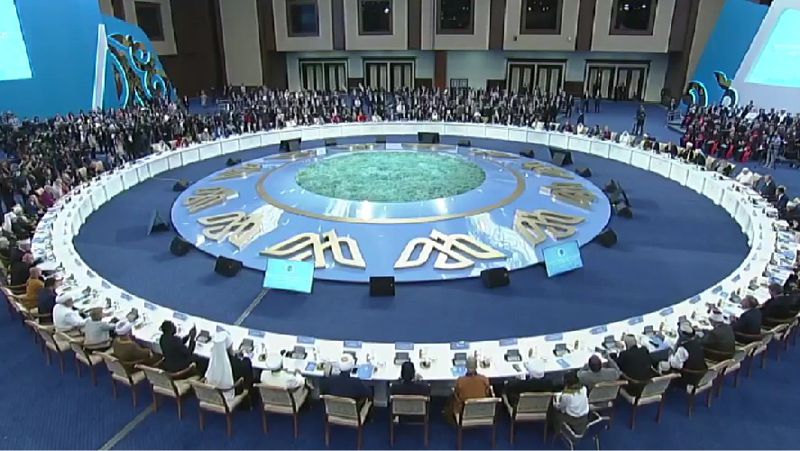 Елордада Әлемдік және дәстүрлі діндер көшбасшыларының VII съезі басталды