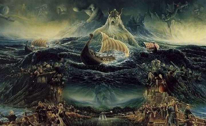 A role of Buddhism in formation of Central Asian mythologies