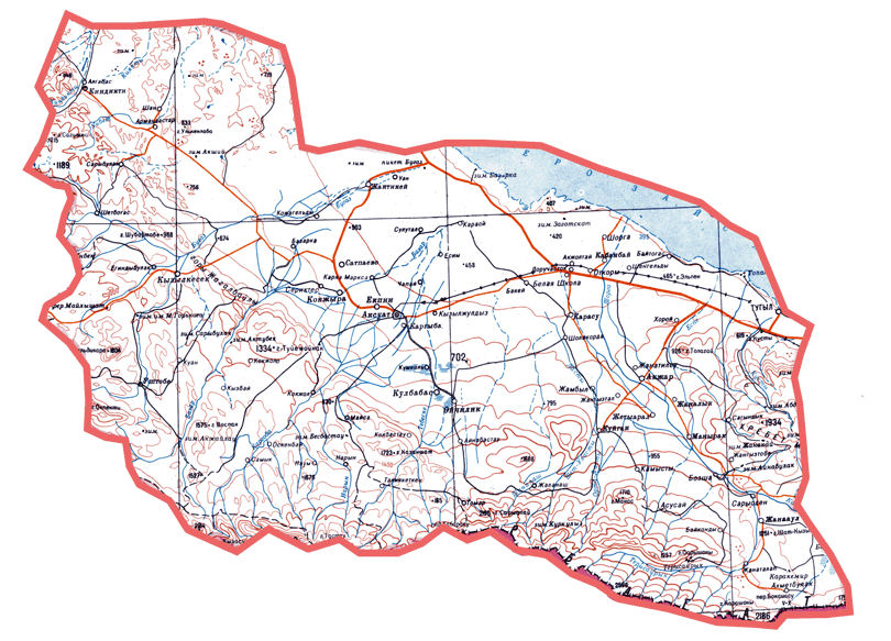 Тарбағатай топонимдерінің жасалу ерекшеліктері