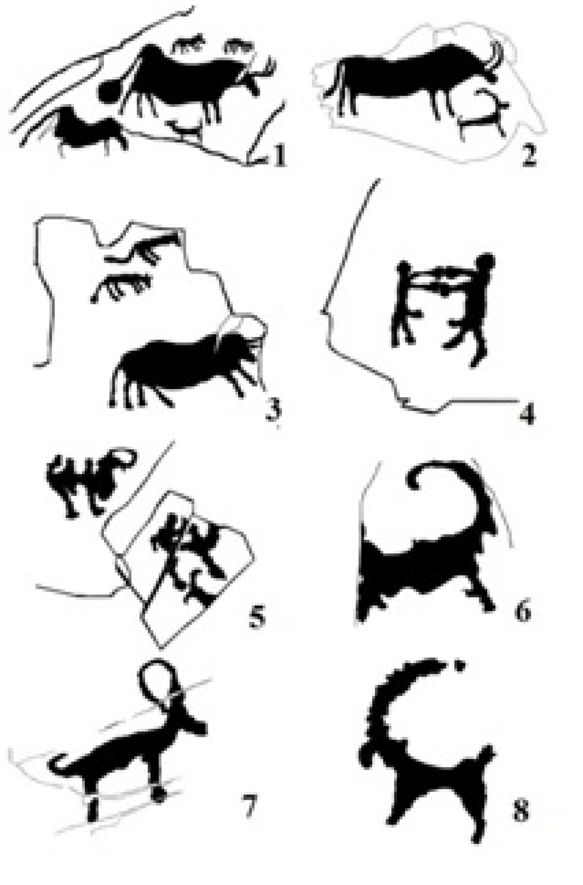Petroglyphs of Shokpar canyon - e-history.kz