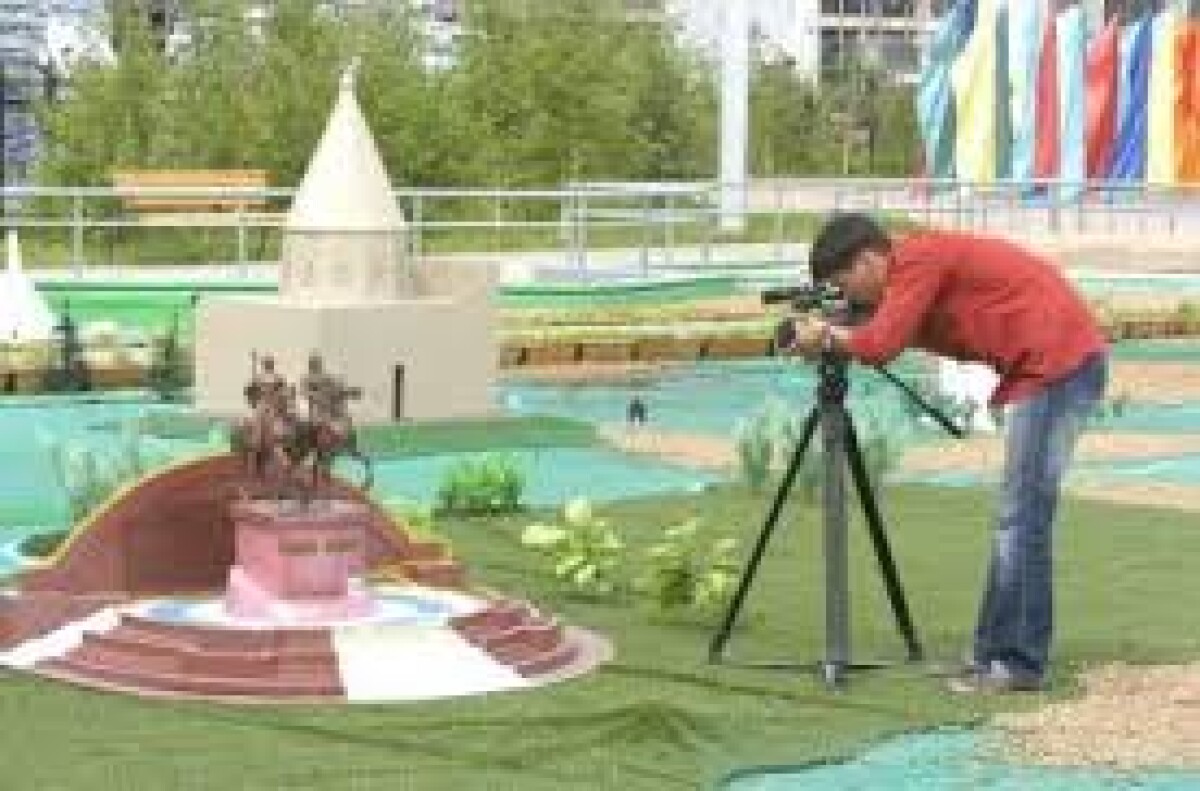В 2001г. в г.Караганде был открыт этнопарк, посвященный 10-летию независимости Казахстана - e-history.kz