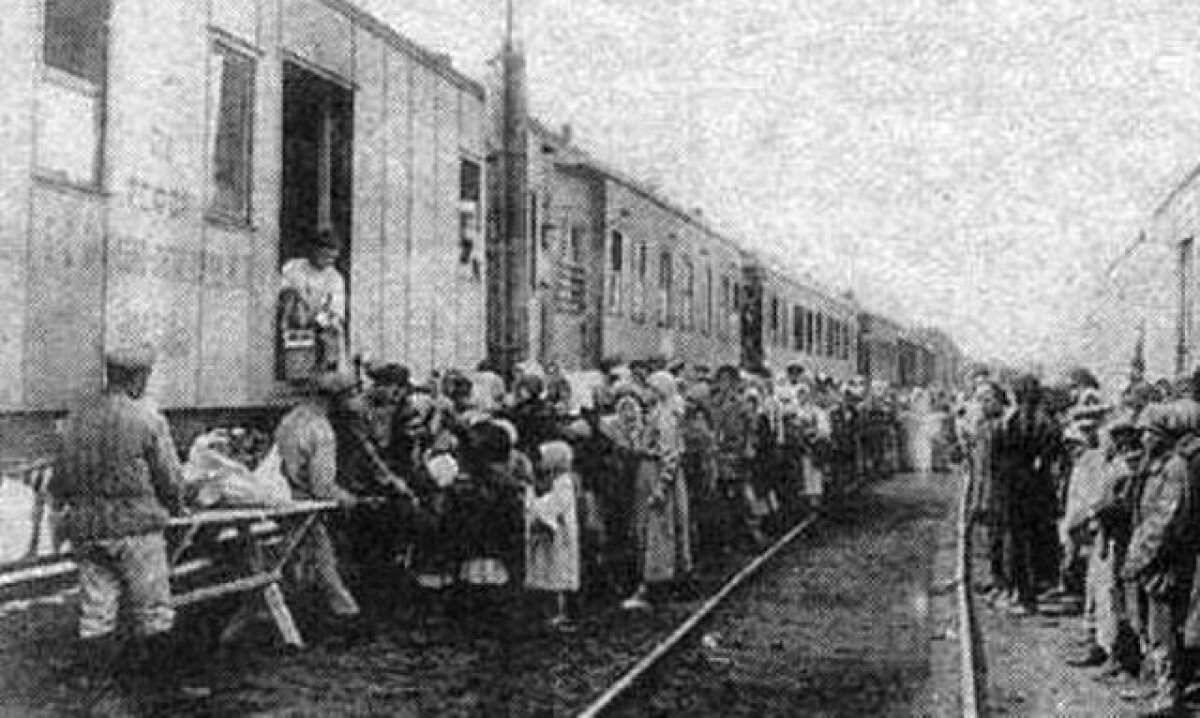 Изменение в составе населения Казахстана в  1940-1958 гг. - e-history.kz