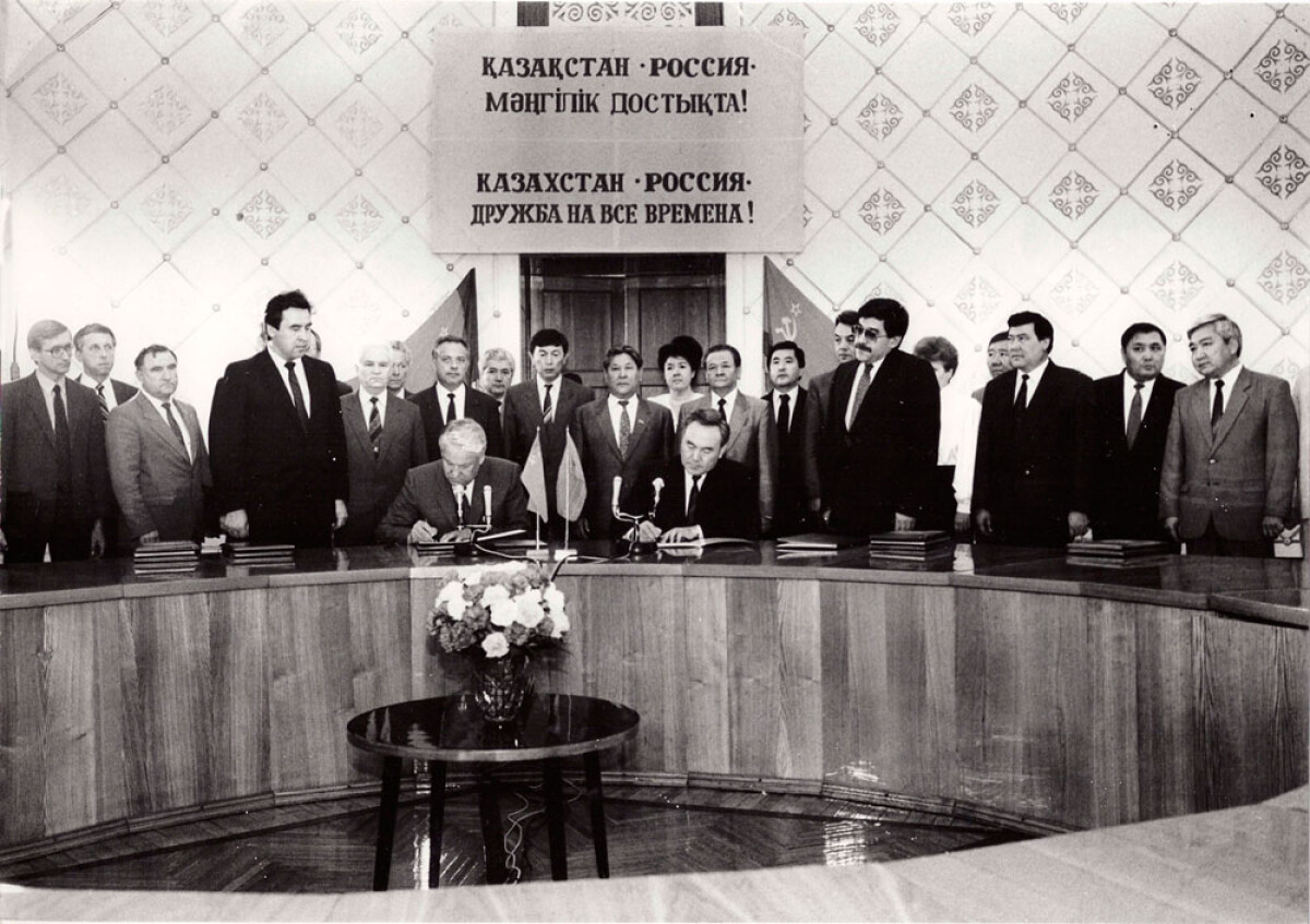 The first initiative of N.A. Nazarbayev on economic integration - e-history.kz