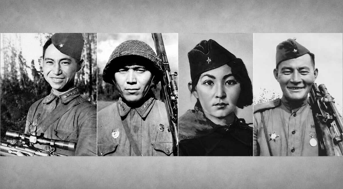 Казахские снайперы Второй мировой: Ибраим Сулейменов, Алия Молдагулова и легенды фронта - e-history.kz