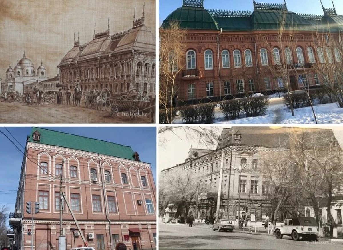 Houses of merchants in Uralsk or EXPO in Chicago - e-history.kz