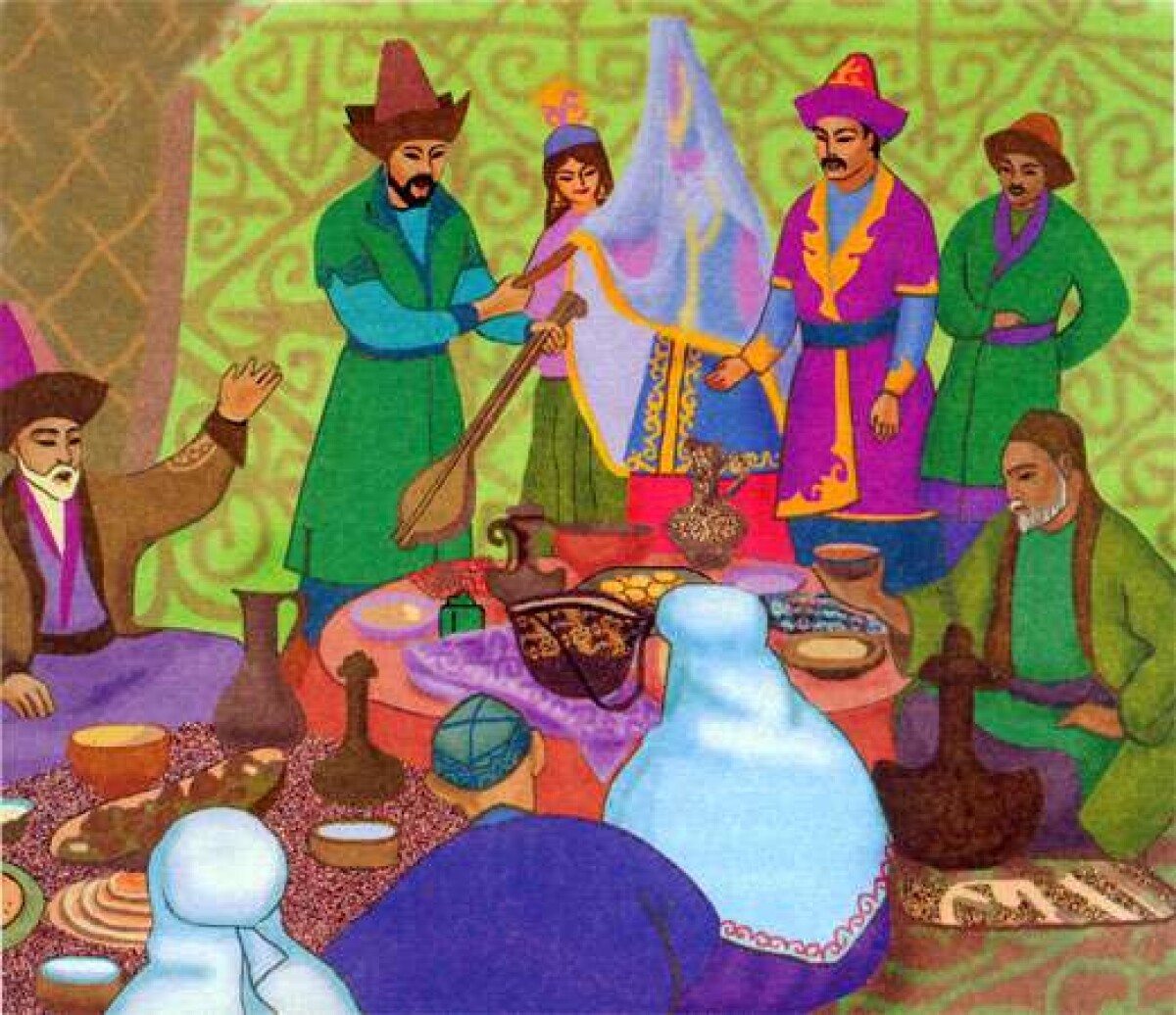 Свадебная традиция казахского народа. Часть 2 - e-history.kz