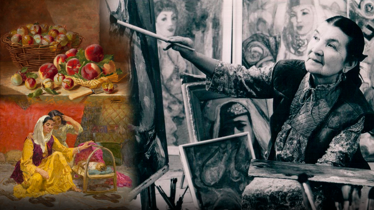 Первая казахская женщина-художник — Айша Галымбаева - e-history.kz