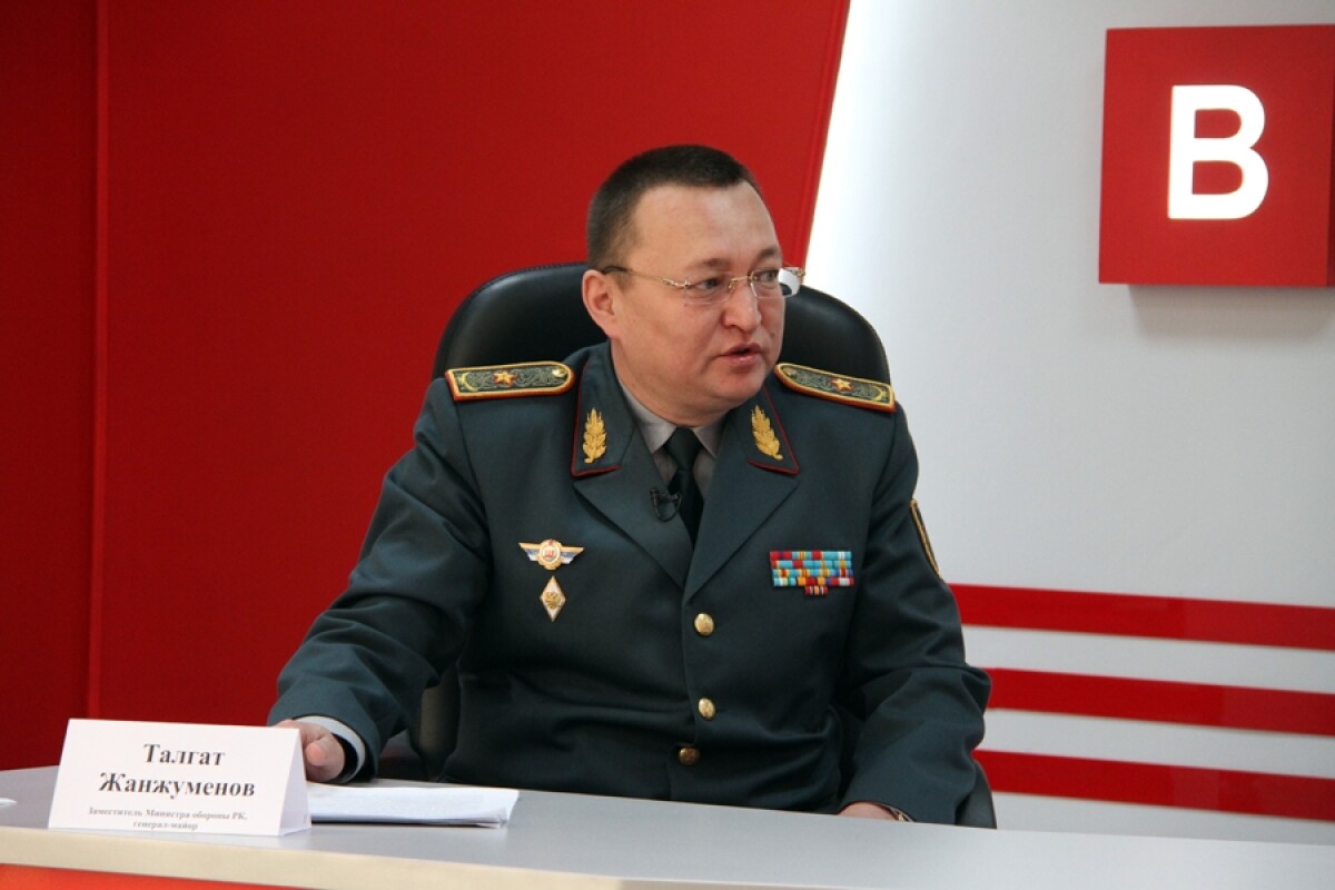 Генерал-майор Жанжуменов Талғат Жеңісұлы - e-history.kz