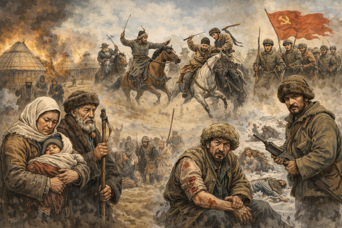 О трагических страницах истории казахского народа - e-history.kz