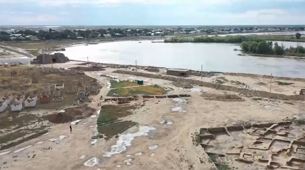 Сарайшықта Алтын Орда дәуіріне тән үш көне қоныс анықталды - e-history.kz