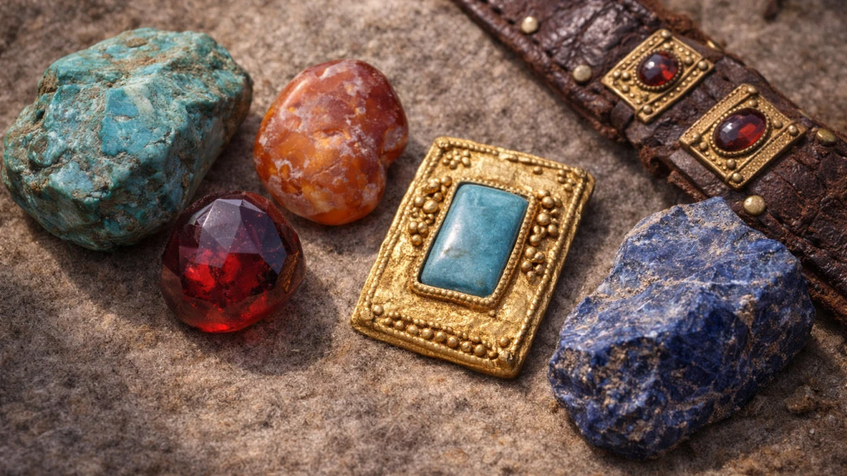 Какие драгоценные камни использовали степные ювелиры и почему это важно - e-history.kz