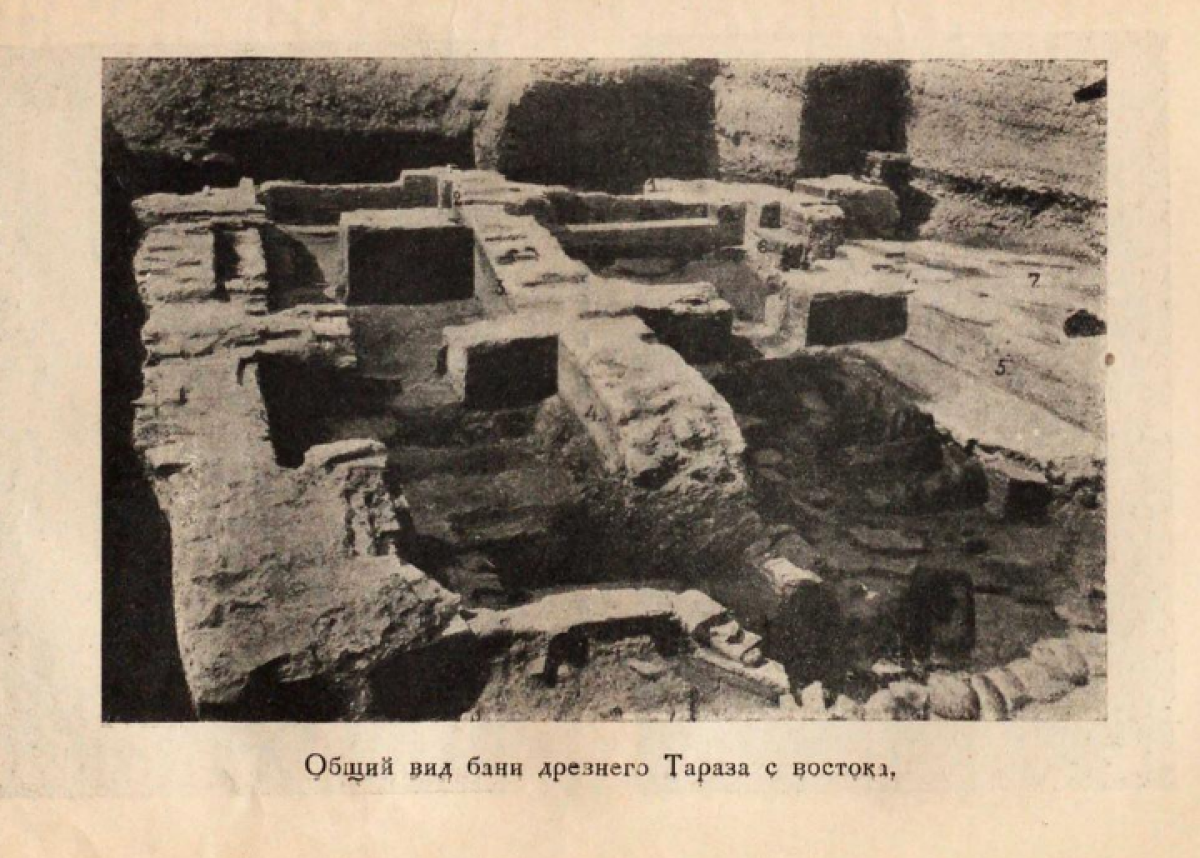 Баня древнего Тараза и ее датировка - e-history.kz