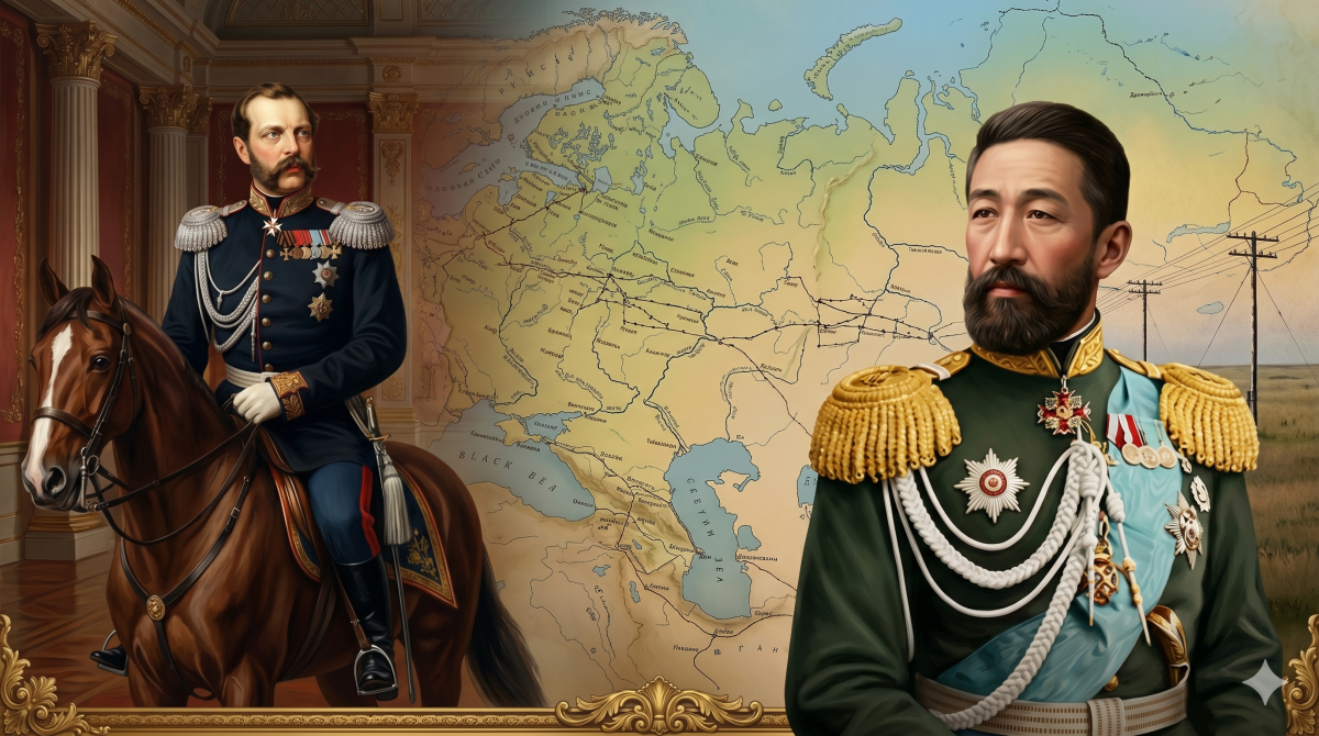 Казахский генерал в личной свите русского царя - e-history.kz