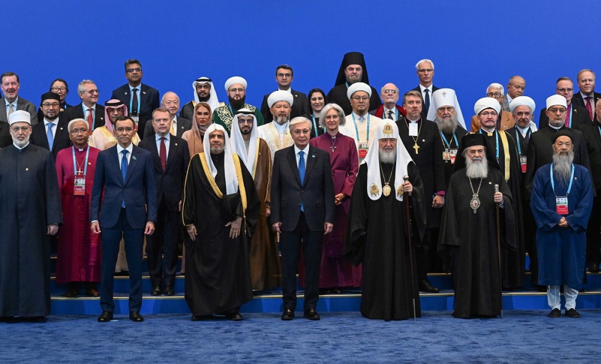 Астанада әлемдік және дәстүрлі діндер лидерлерінің съезі өтті - e-history.kz