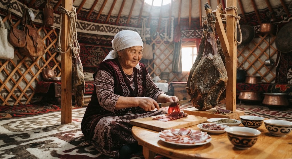 Испан халқының хамоны мен итальяндық прошутто жолда қалады: қазақтың ет сақтау технологиясы