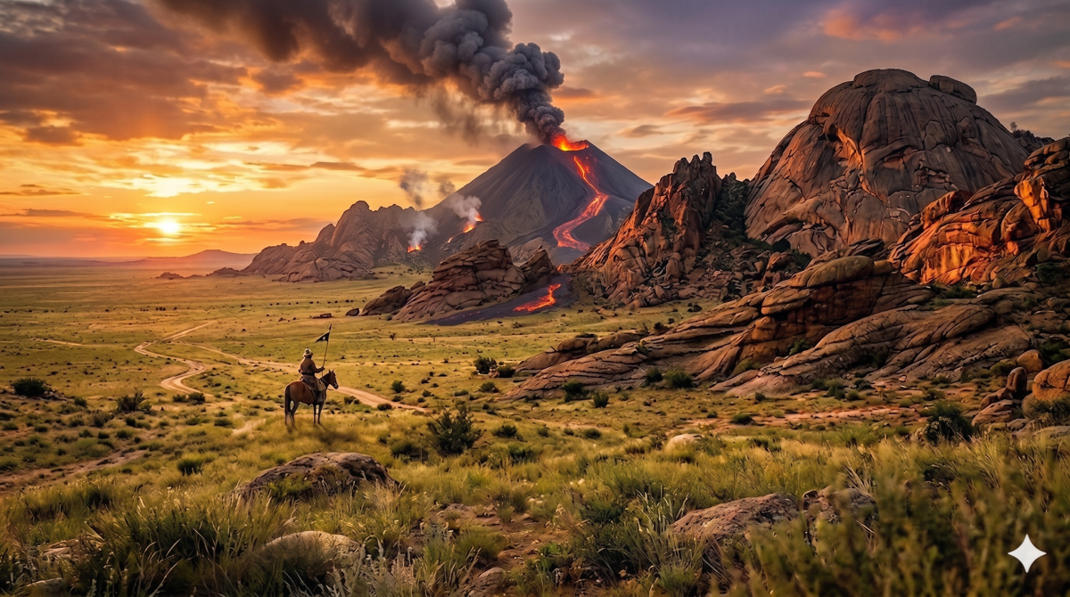 Жер астындағы «айдаһарлар»: Қазақ даласында жанартау болған ба? - e-history.kz