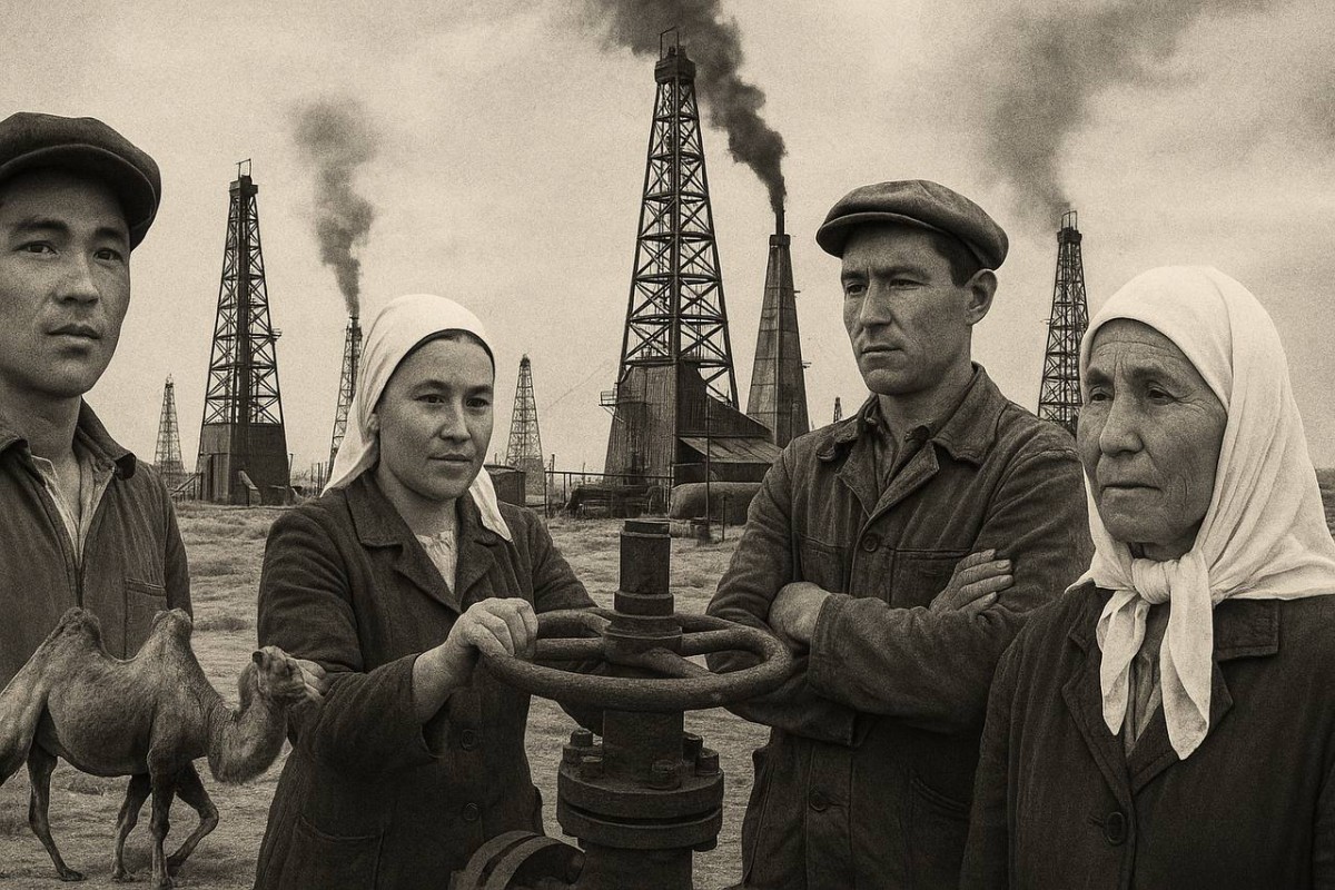 «Ғарыштан байқалған түтін»: Қазақ мұнайының тарихы - e-history.kz