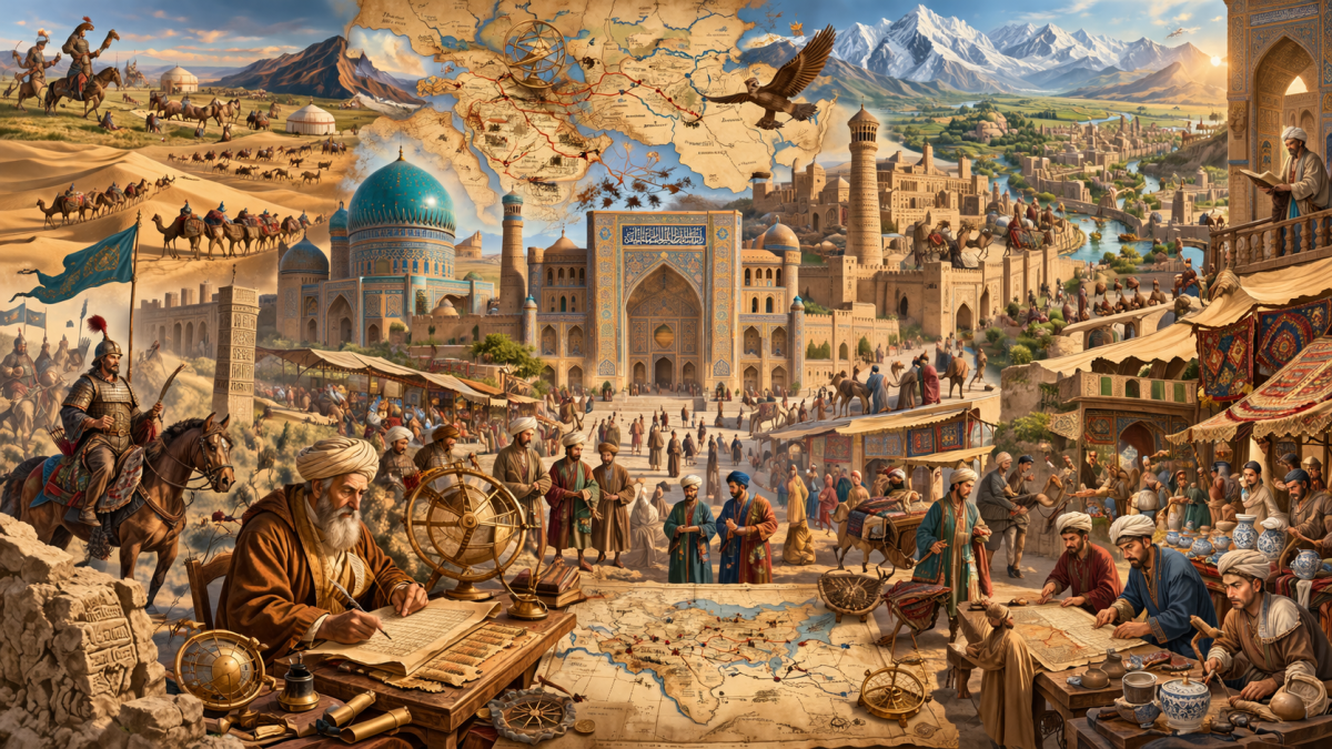 Туркестан веками контролировал торговлю между Азией и Европой - e-history.kz