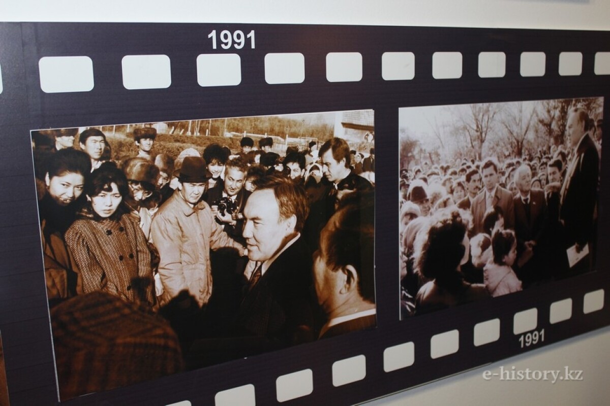 Выставка в Музее Первого Президента РК «Исторический выбор. Созидание»  - e-history.kz