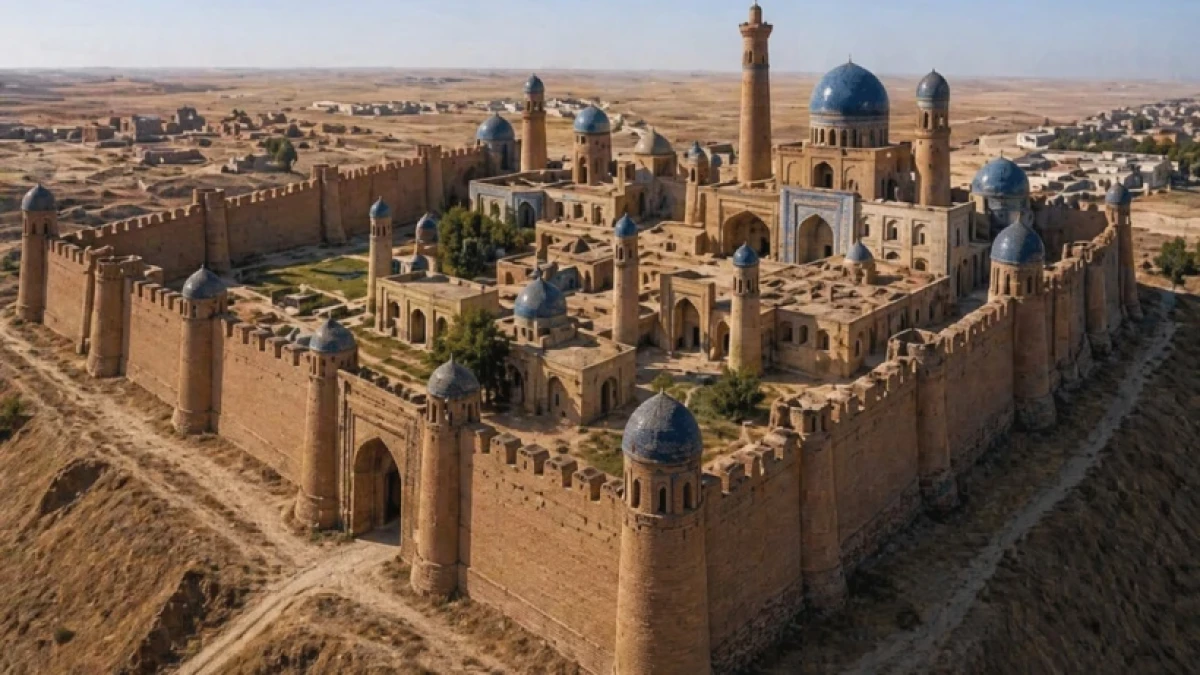 Сауран: средневековый мегаполис с «вечным» водопроводом - e-history.kz