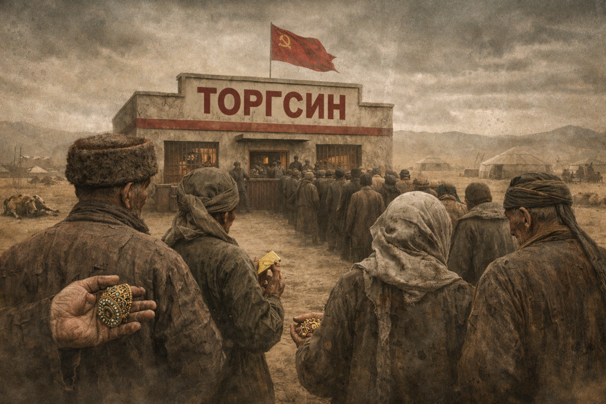 Как Торгсин выкачивал золото у голодающих в 1930-е годы - e-history.kz