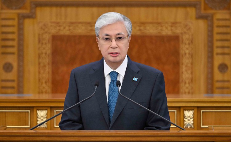 Message was delivered by Kassym-Jomart Tokayev to Kazakhstani people in 2025 - e-history.kz