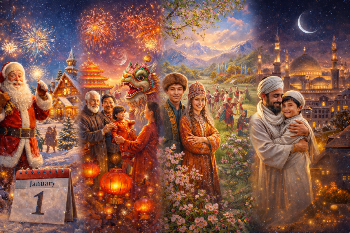 Неге әлем Жаңа жылды әртүрлі күні қарсы алады? - e-history.kz