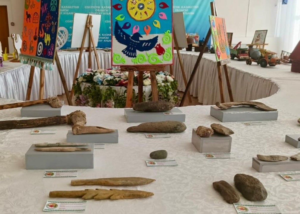 «Тарих пен еңбек тоғысында» атты көне еңбек құралдарының көрмесі өтті - e-history.kz