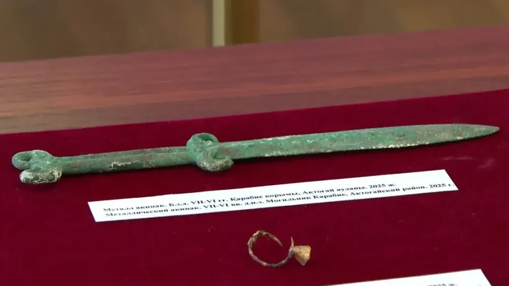 Нетронутое захоронение сакского воина найдено в Карагандинской области - e-history.kz