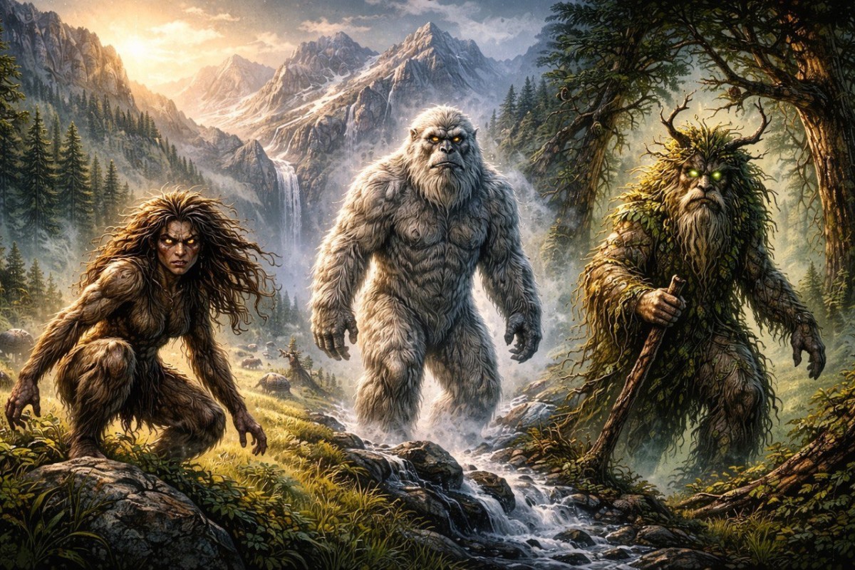 Таудың арғы бетіндегі адам:  алмасты, йети, арчура – түрік мифологиясындағы кейіпкерлер бейнесі - e-history.kz