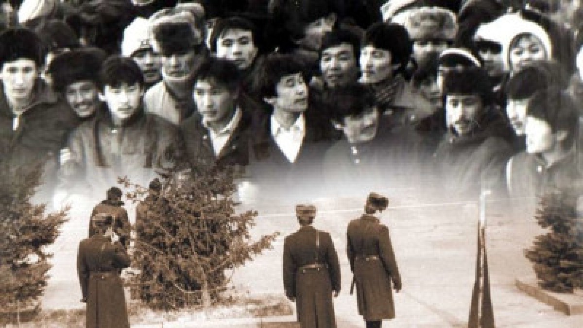 1986 жылғы желтоқсан көтерілісі және  оның қаһарманы Қайрат Рысқұлбеков туралы - e-history.kz