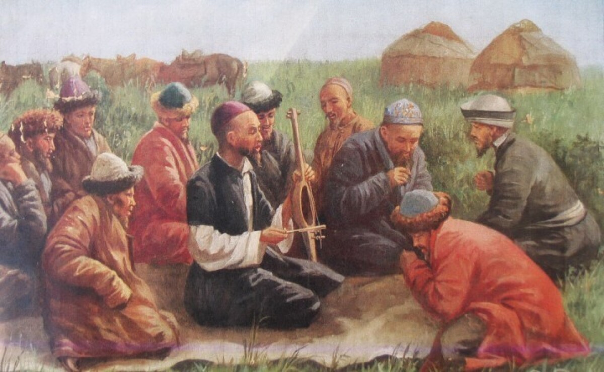 Early Kazakh Folklore. The Aitys and Tales and Legends - e-history.kz