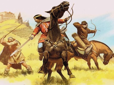 Еуропаға ентелеу (Ғұндар)