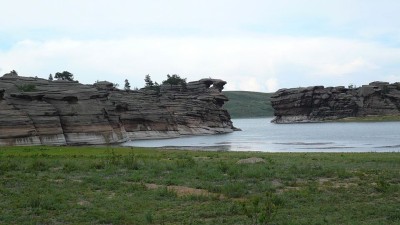 Торыайғыр көлі немесе Сәкен Сейфуллин құрметіне қойылған жартас