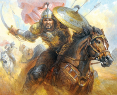 Қазақ батырлары мен хандар мінген тұлпарлар