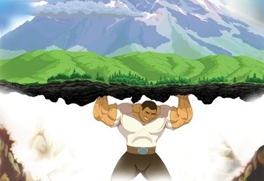 Удивительная сила казахских палуанов