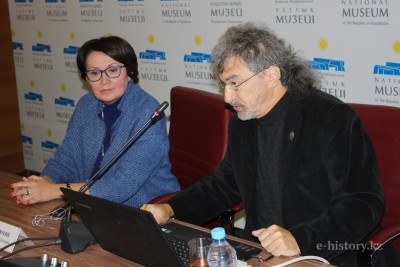 Өнертанушы Ұлттық музейде дәріс оқыды 