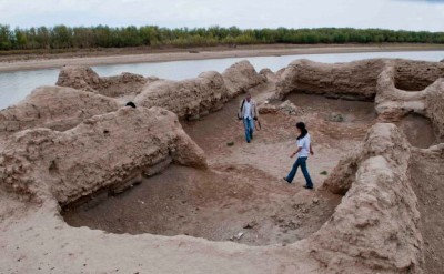 Ancient city of Saraychik under the threat of disappearance