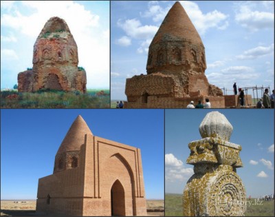 Sourdoughs. Abat-Baitak mausoleum 