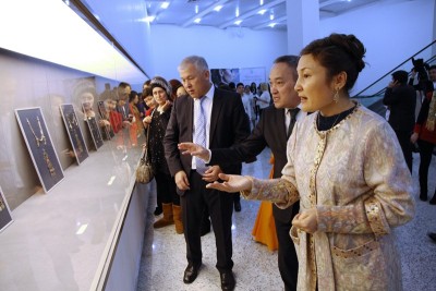 An exhibition “National Jewelry in Kazakh Culture” was opened at the National Museum of Kazakhstan
