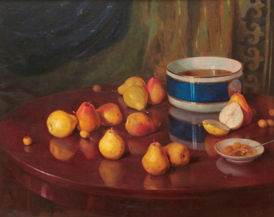 The exhibition devoted to the 80th anniversary of A.Kasteyev 