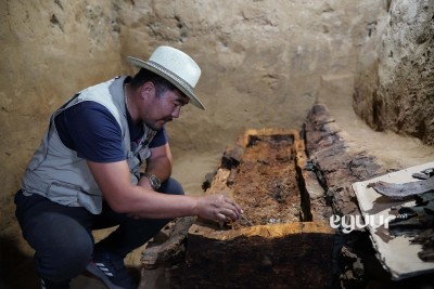 «Археологиялық сенсация»: Моңғолияда Сяньби дәуіріне жататын жерасты кешені табылды