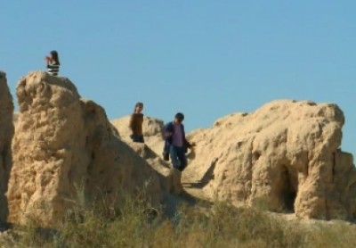 Researchers are exploring caves in Katyn-kamali in Zhanakorgan area