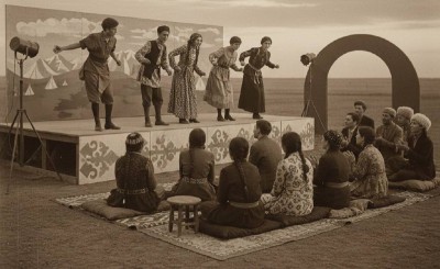 Қазақ даласындағы алғашқы спектакльдер қалай ұйымдастырылды?