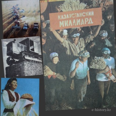 Целина: взлеты и падения. Фотографии тех времен