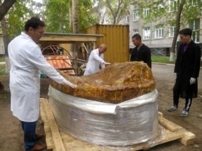 Павлодарлық археологтар Қимақ кезеңіндегі күймені тапты