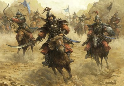 #100шайқас. Моңғолдармен майдан