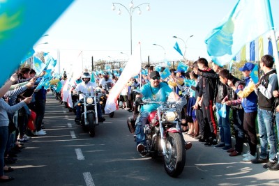 The moto expedition devoted to the 550th anniversary of the Kazakh Khanate