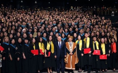 Pride to be the first graduates of Nazarbayev University 